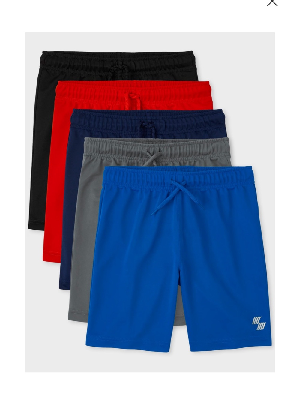 Children’s Place- Boys Basketball Shorts 5-Pack - Multi- NWT🤩